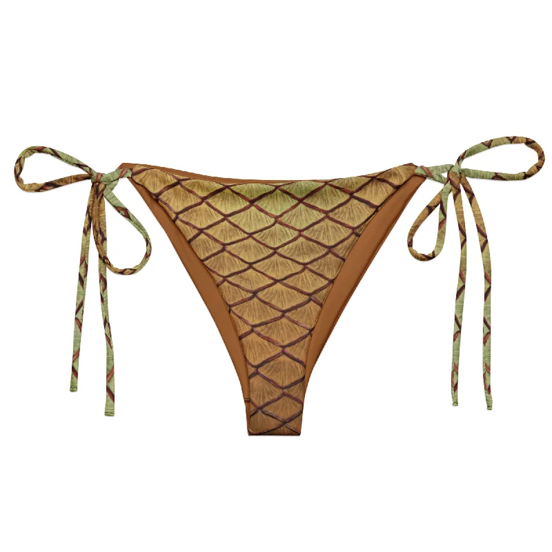 Tie - side bikini bottoms for an adjustable and stylish fitDemeter Recycled String Bikini Bottom