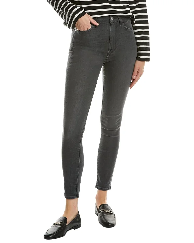 7 For All Mankind The High-Waist BGY Ankle Skinny Jean