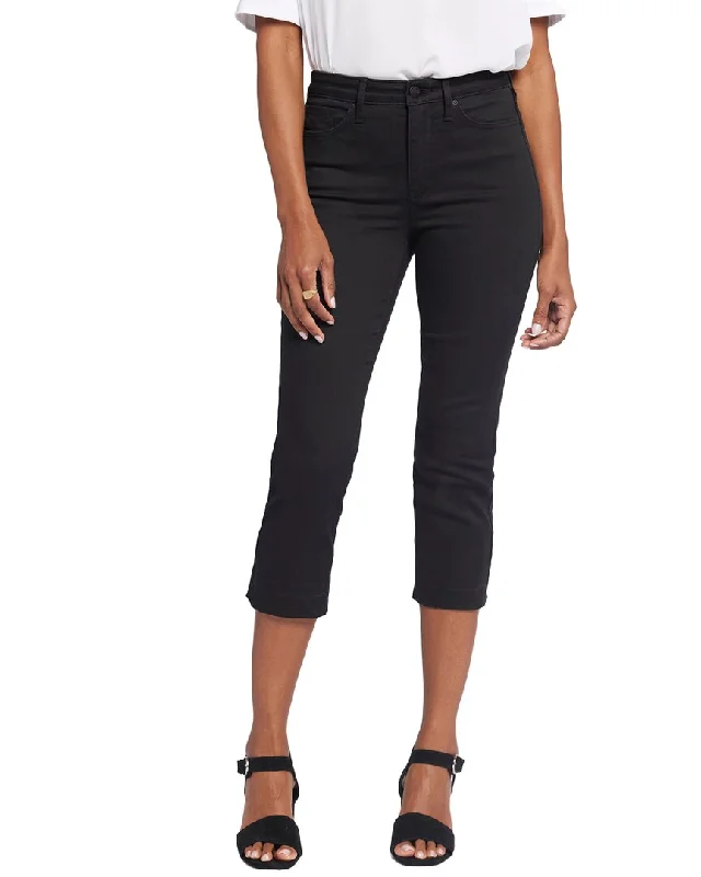 NYDJ Chloe Black Capri Jean