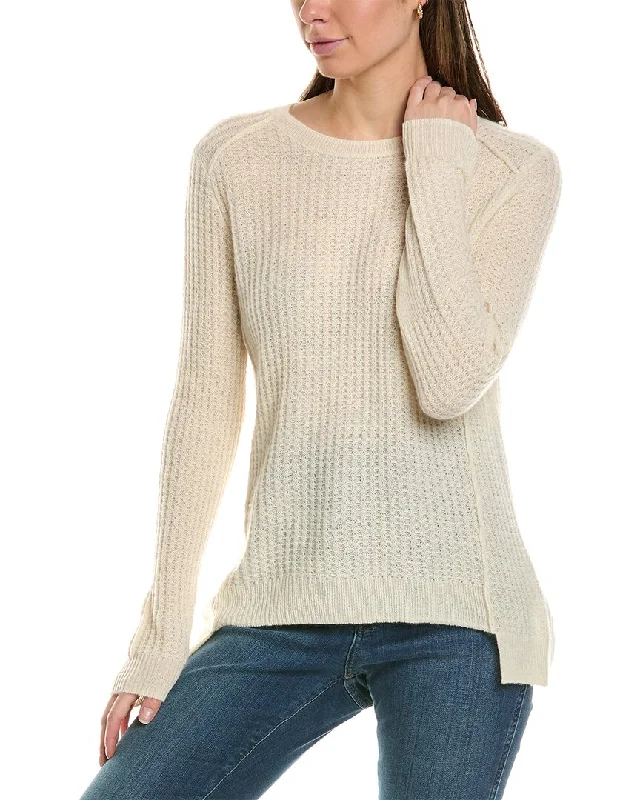 V - Neck Women Sweater to Elongate the NecklineAlashan Cashmere Cuddled Up Thermal Cashmere Sweater