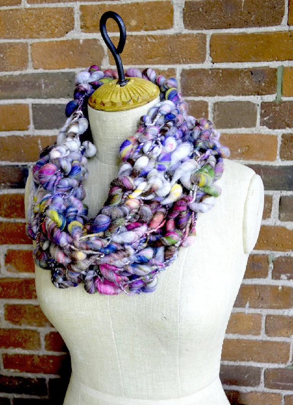 Color - Blocked Women Sweater for a Bold Fashion StatementCocoon Pixie Cowl