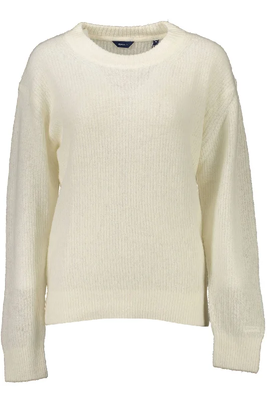 Oversized Women Sweater for a Cozy and Fashionable LookGant Elegant  Wool-Blend Women's Sweater