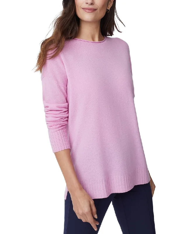 Cable - Knit Women Sweater with Intricate PatternsJ.McLaughlin Yvette Cashmere Sweater