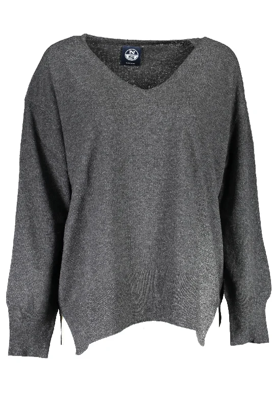 Mock - Neck Women Sweater for a Modern TwistNorth Sails Chic V-Neck Recycled Fibers Women's Sweater