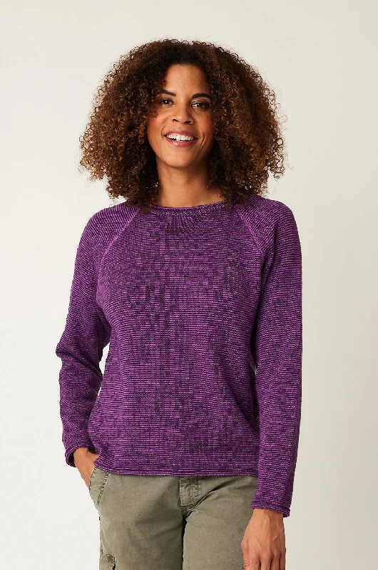 Hand - Knitted Women Sweater with Artisanal CharmSKYLER SWEATSHIRT