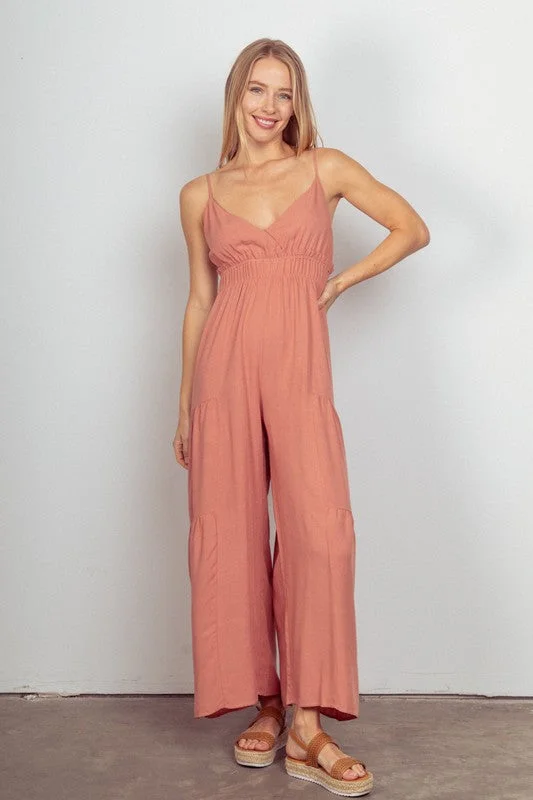 Ruffled Women Dress with Multiple Layers for a Playful and Girly StyleLotus Jumpsuit