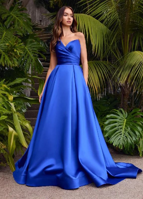 Sleeveless Women Dress in Bright Colors for Summer PartiesASHLEYlauren Mikado Ball Gown Dress 11772