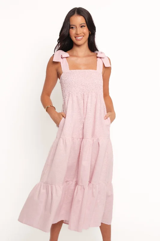 Mermaid - Style Women Dress with a Fitted Silhouette for Special OccasionsGiorgi Midi Dress - Pink