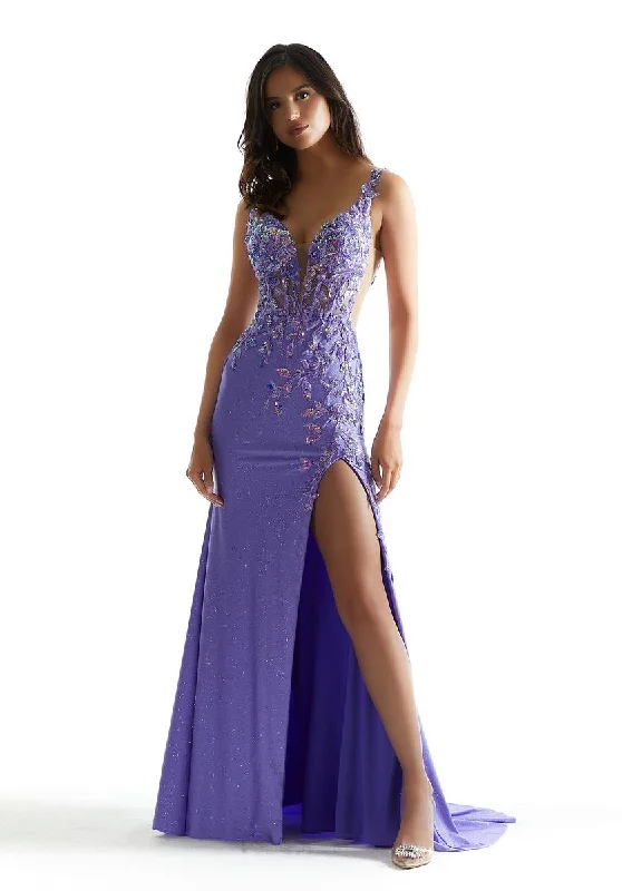 Ruffled Women Dress with Multiple Layers for a Playful and Girly StyleMorilee Illusion Open Back Prom Dress 49045