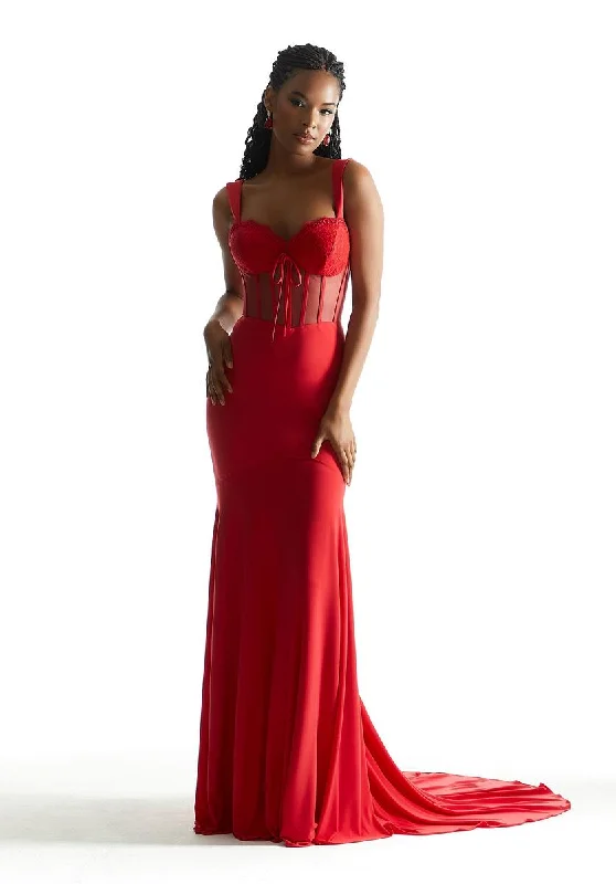 Off - the - Shoulder Women Dress for a Romantic and Feminine LookMorilee Sweetheart Corset Tight Prom Dress 49061