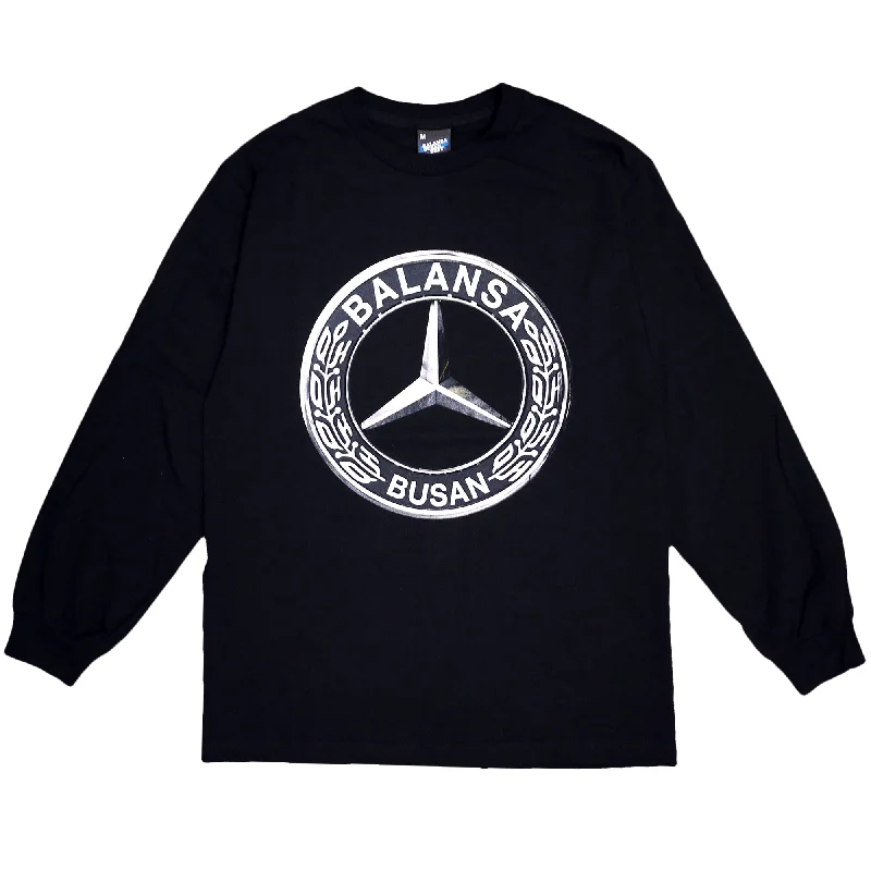 Graphic Print Women T Shirt for a Trendy StatementBalansa Benz LS Tee