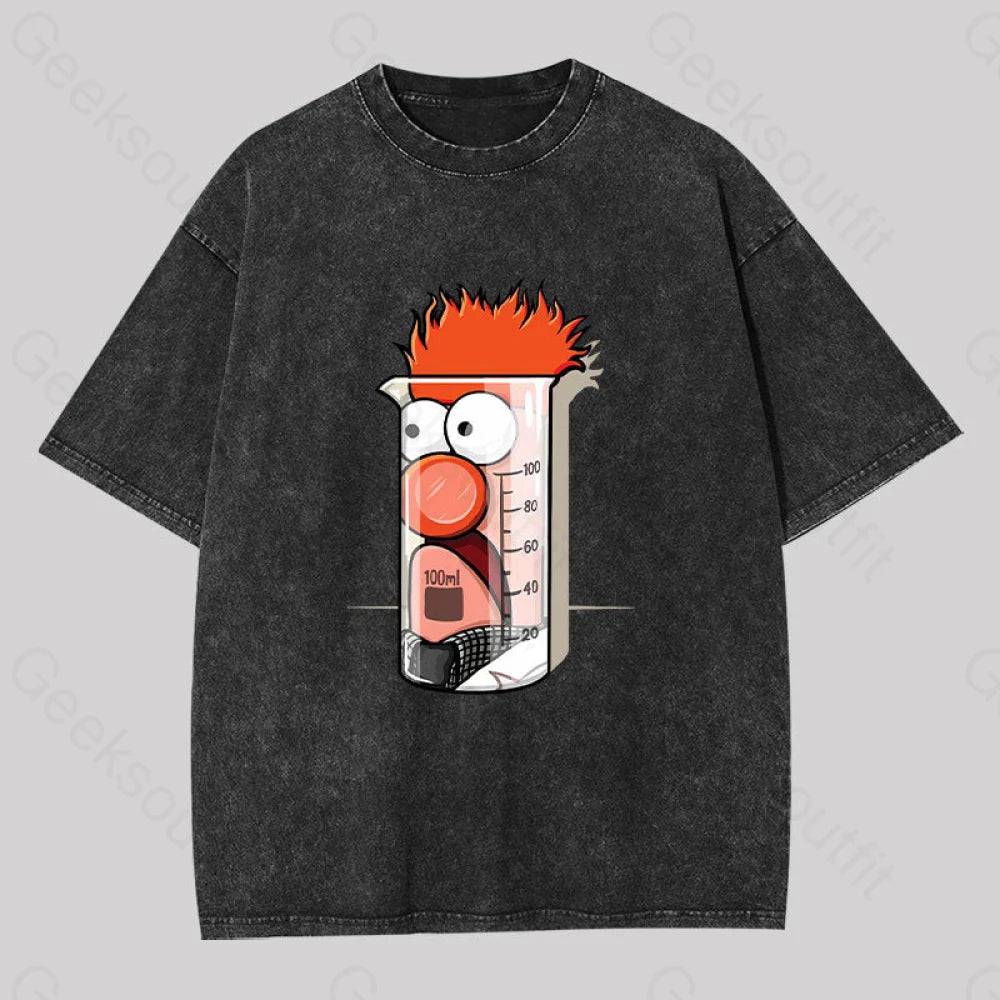 Sleeveless Women T Shirt for Summer ComfortBeaker Dolls Science Washed T-shirt