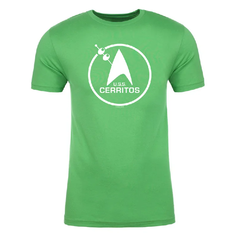 Pocketed Women T Shirt for Added FunctionalityStar Trek: Lower Decks St. Patrick's U.S.S. Cerritos Adult Short Sleeve T-Shirt