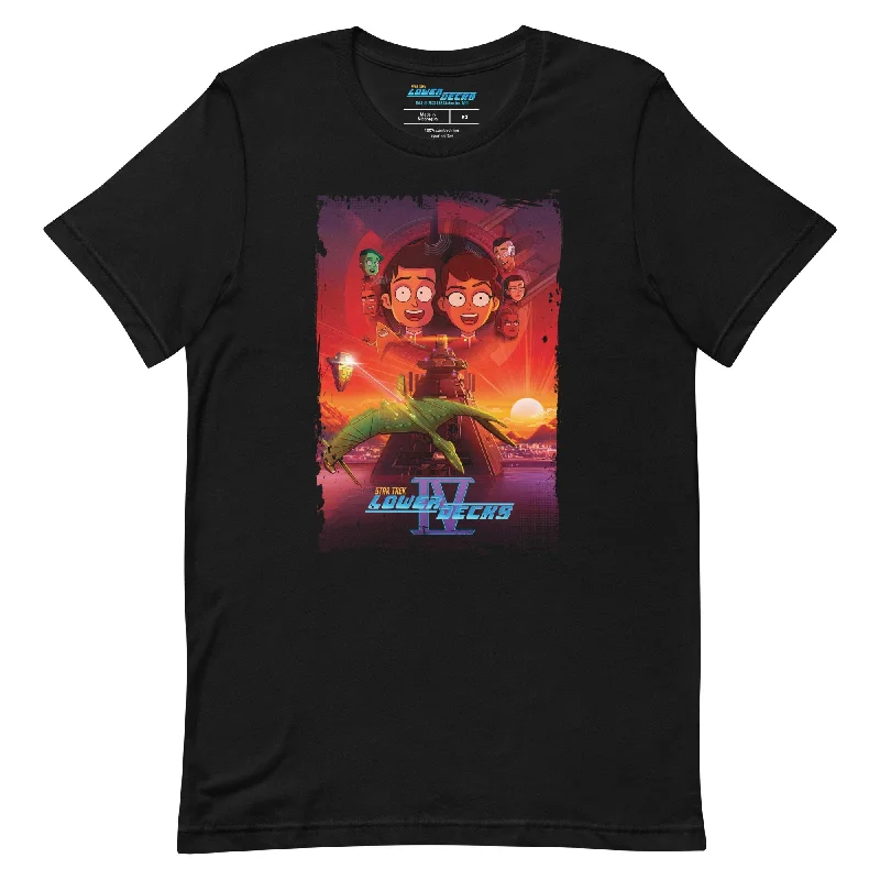 Organic Cotton Women T Shirt for Eco - Conscious WearersStar Trek Lower Decks Season 4 Unisex T-shirt