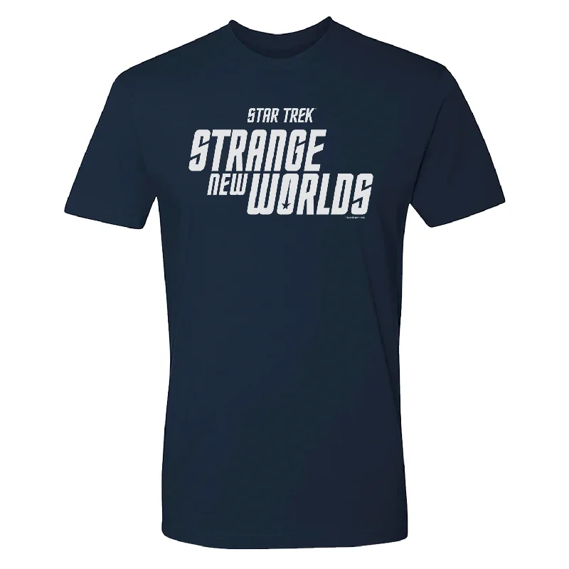 Moisture - Wicking Women T Shirt for Active LifestylesStar Trek: Strange New Worlds Logo Adult Short Sleeve T-Shirt