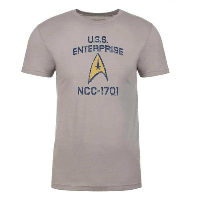 Organic Cotton Women T Shirt for Eco - Conscious WearersStar Trek: The Original Series Enterprise Delta Adult Short Sleeve T-Shirt