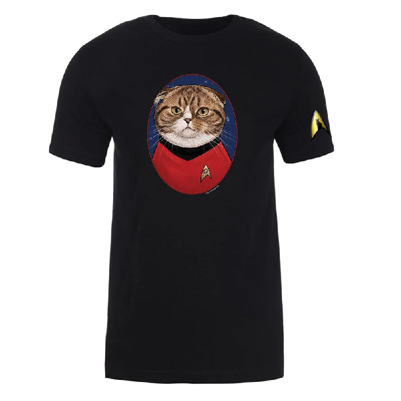 Long Sleeve Women T Shirt for Cooler WeatherStar Trek: The Original Series Scotty Cat Portrait Short Sleeve T-Shirt