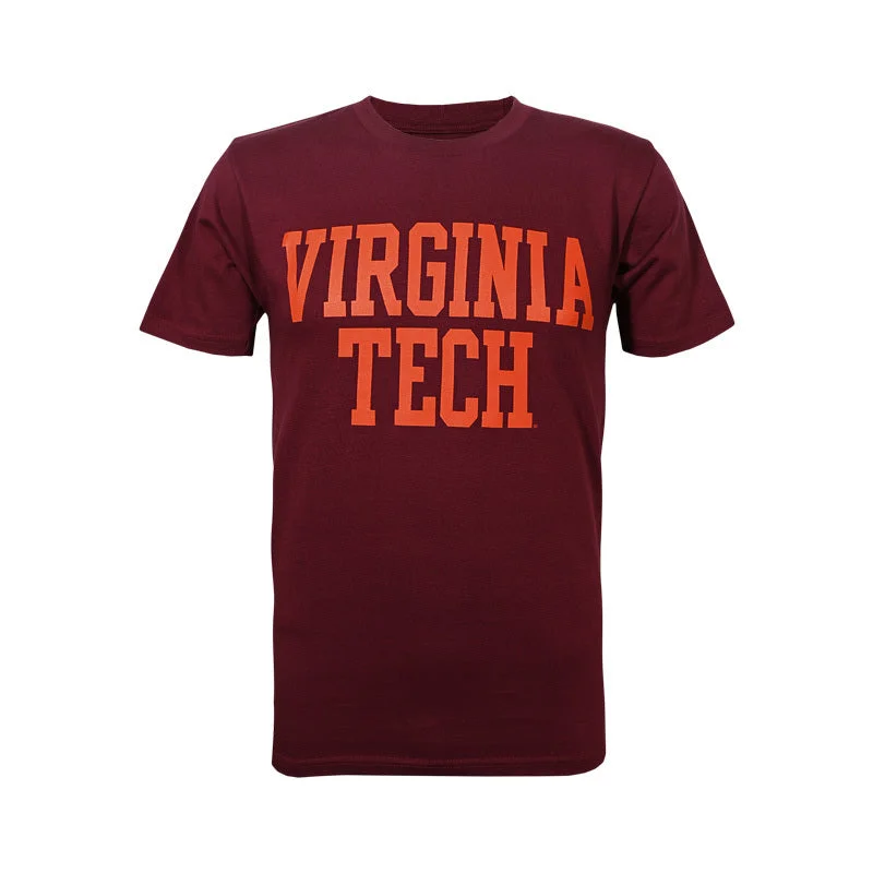 Organic Cotton Women T Shirt for Eco - Conscious WearersVirginia Tech Basic T-Shirt: Maroon