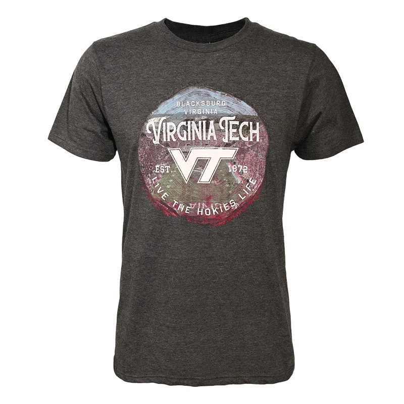 Graphic Print Women T Shirt for a Trendy StatementVirginia Tech Campus Stump T-Shirt