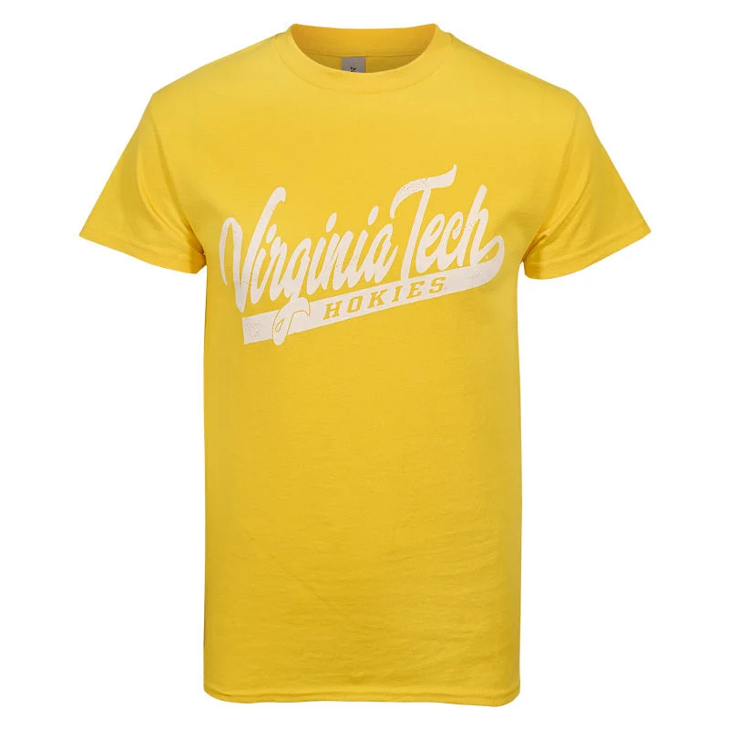 Crew Neck Women T Shirt with a Timeless DesignVirginia Tech Confetti Color T-Shirt: Daisy