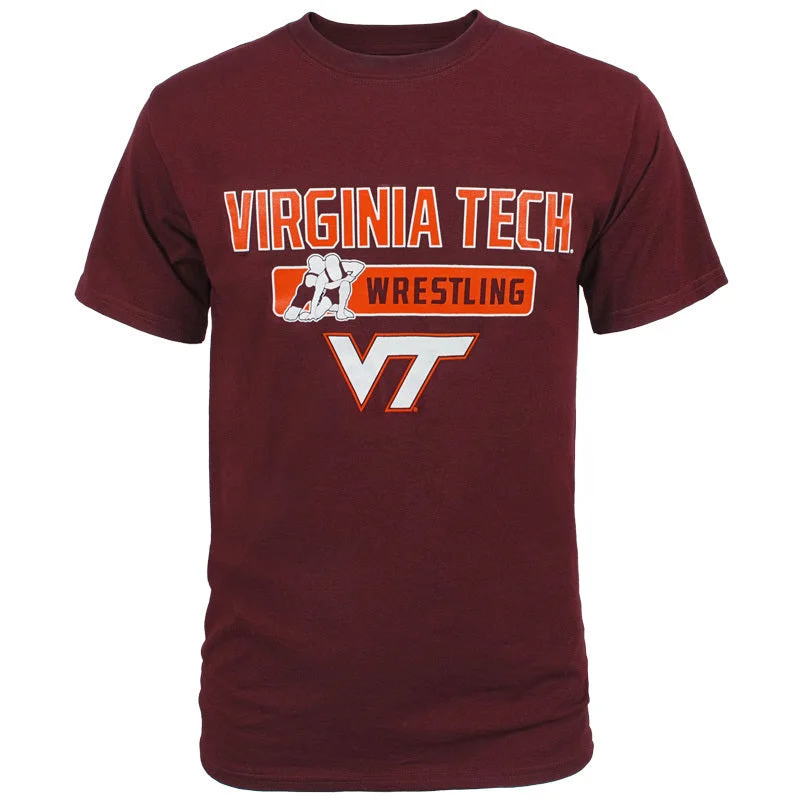 Moisture - Wicking Women T Shirt for Active LifestylesVirginia Tech Wrestling T-Shirt by Champion