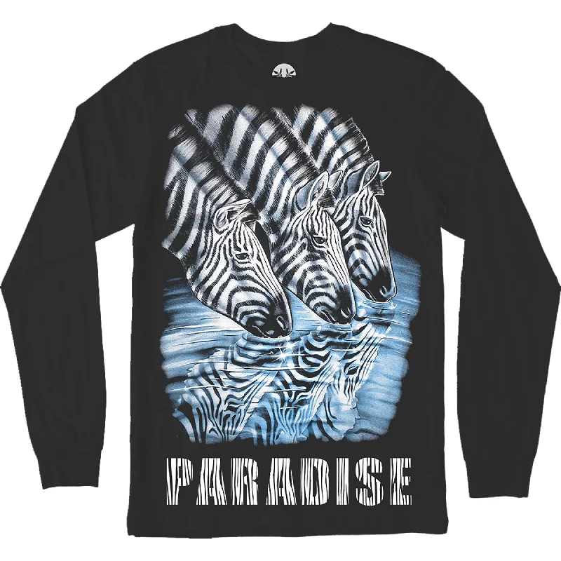 Plus Size Women T Shirt for a Comfortable and Flattering FitZebras LS Tee