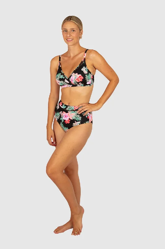 Tropical - themed bikini for a vacation - ready beach outfitCosta Del Sol D/E Wrap Bra