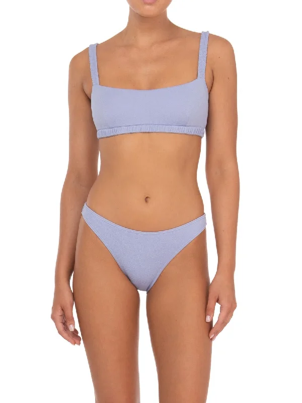 Tie - side bikini bottoms for an adjustable and stylish fitHoliday Crop Hydrangea