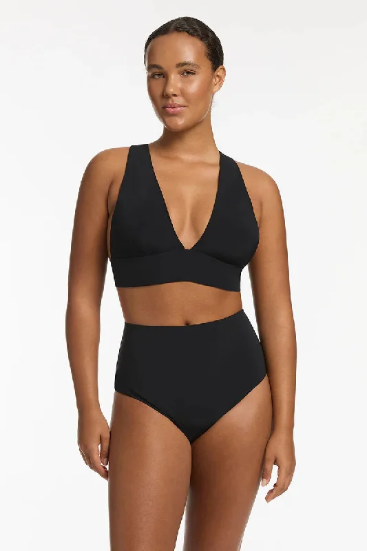 Ruched bikini with fabric gathers for a slimming effectJetset Soft Tri Top