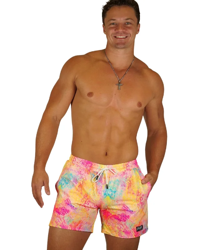 High - performance bikini with quick - drying fabric for active swimmersMYSTIQUE MEN TRUNKS 5.5" & 7.5" STRETCH