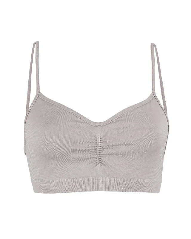 Sports bikini for high - intensity water activities like surfingPOISE Bra Top | Taupe